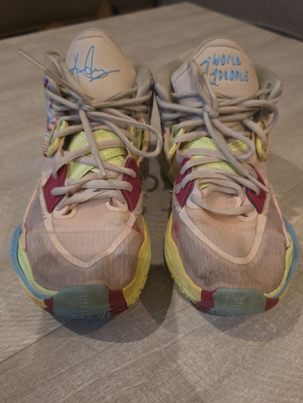Nike Multicolor Athletic Sneakers - Kyrie Irving